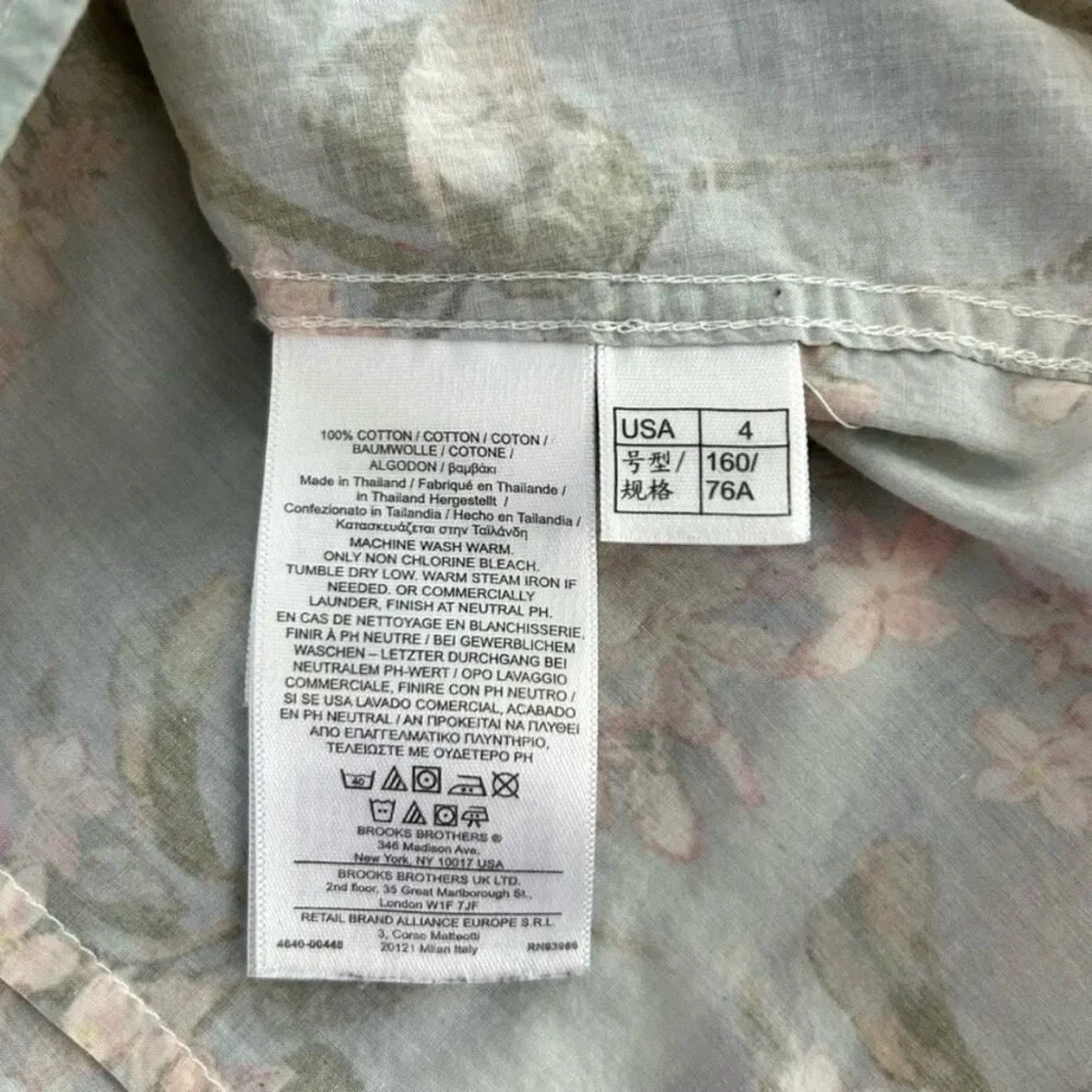 Liberty Art Fabric + Brooks Brother’s Floral Button-Front Long-Sleeve Shirt - Picture 6 of 11
